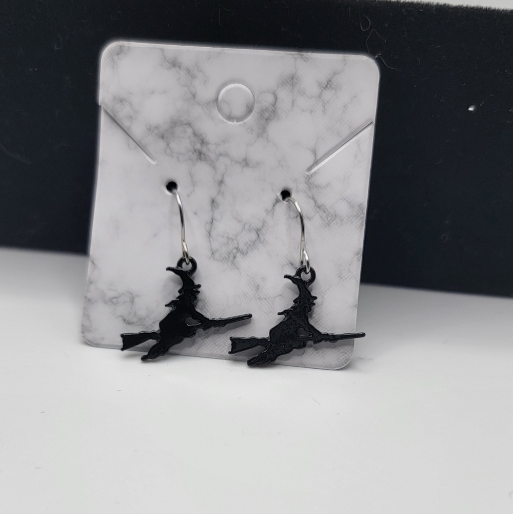 New Witch Silhouette Earrings